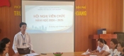 Trường tiểu học số 1 xã Pá Khoang tổ chức hội nghị viên chức năm học 2024 - 2025